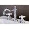 Kingston Brass KS1971PX 8" Widespread Bathroom Faucet, Polished Chrome KS1971PX - alternate 3